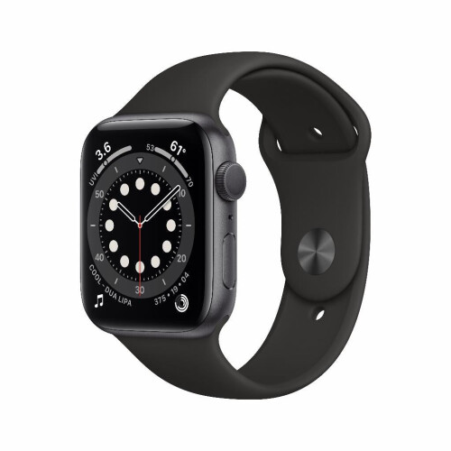 Refurbished Apple Watch Series 6 44mm Zwart Licht gebruikt Tweedehands