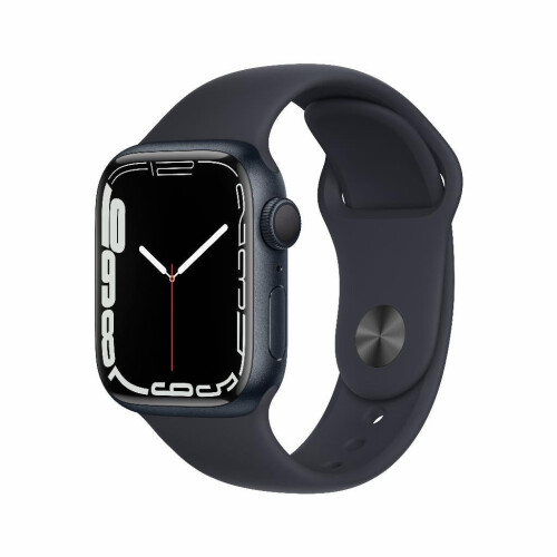 Refurbished Apple Watch Series 7 41 mm Zwart Gebruikt Tweedehands