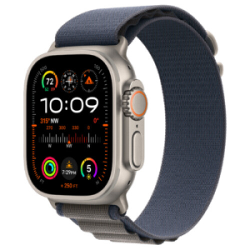 Refurbished Apple Watch Ultra 2 49 mm Alpineband Blauw Als nieuw