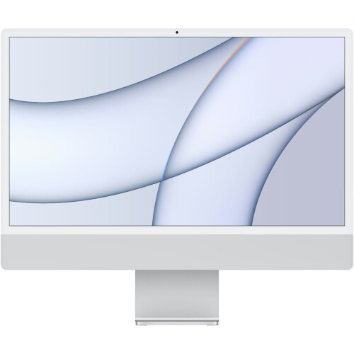 Refurbished iMac 24 inch M1 8 GB 512 GB SSD Zilver Als nieuw