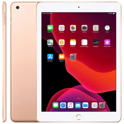 Refurbished iPad 2018 32 GB 4G Goud Als nieuw Tweedehands