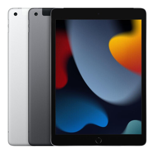 Refurbished iPad 2021 64 GB 4G Space Gray Licht gebruikt