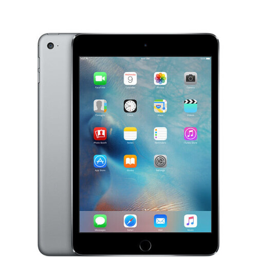Refurbished iPad Mini 4 128 GB Space Gray Als nieuw Tweedehands