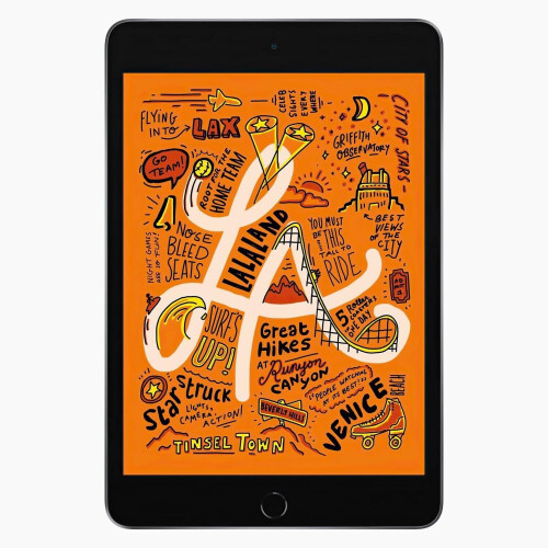 Refurbished iPad Mini 5 64 GB 4G Space Gray Licht gebruikt Tweedehands