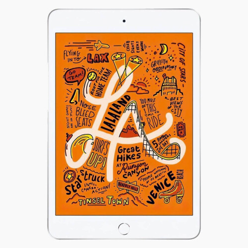 Refurbished iPad Mini 5 64 GB Zilver Licht gebruikt Tweedehands