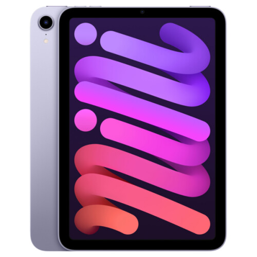 Refurbished iPad mini 6 64 GB 5G Paars Als nieuw Tweedehands