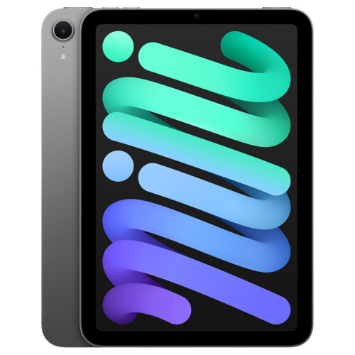 Refurbished iPad mini 7 128 GB 5G Space Gray Licht gebruikt