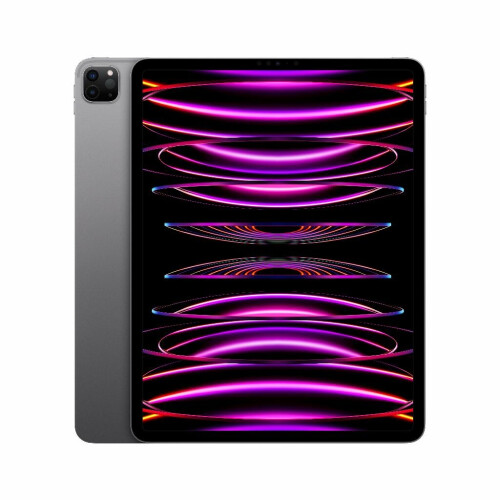 Refurbished iPad Pro 12.9 128 GB (2022) Space Gray Licht gebruikt Tweedehands