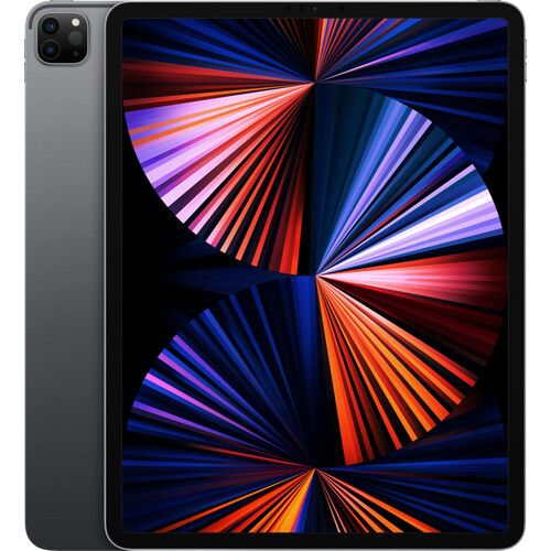 Refurbished iPad Pro (2021) 12.9 inch 256GB Wifi + 5G Space Gray (Zo goed als nieuw) Tweedehands