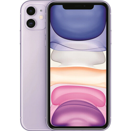 Refurbished iPhone 11 128GB Paars (Zo goed als nieuw) Tweedehands