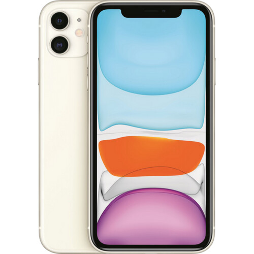 Refurbished iPhone 11 128GB Wit (Licht gebruikt) Tweedehands
