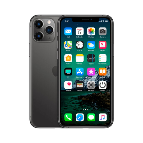Refurbished iPhone 11 Pro 64 GB Space Gray Licht gebruikt