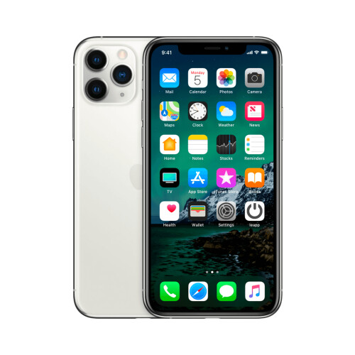Refurbished iPhone 11 Pro 64 GB Zilver Als nieuw + Nieuwe batterij