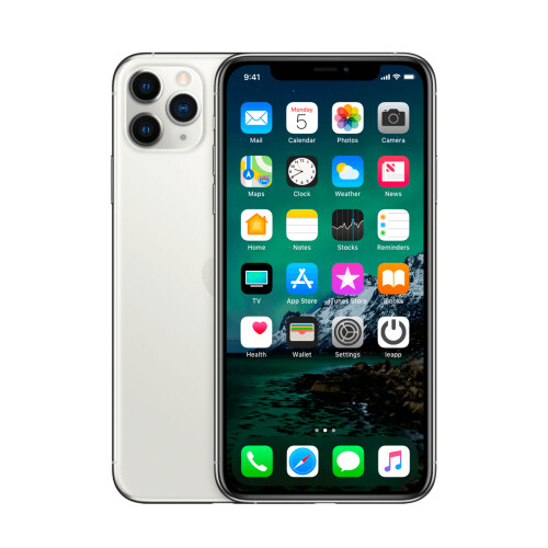 Refurbished iPhone 11 Pro Max 256 GB Zilver Als nieuw