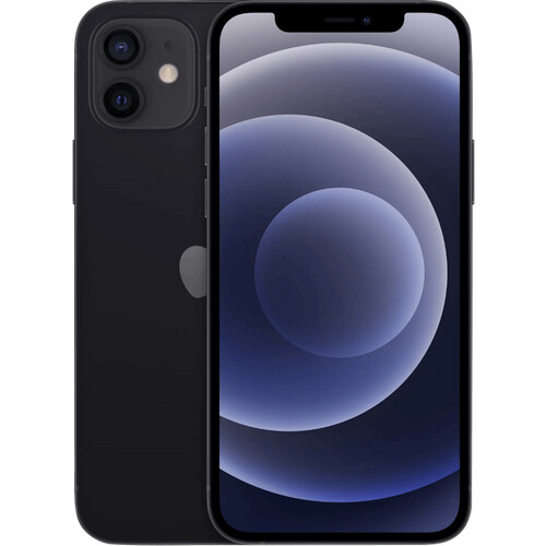 Refurbished iPhone 12 128GB Zwart (Licht gebruikt) Tweedehands