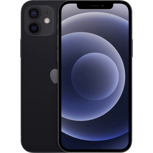Refurbished iPhone 12 128GB Zwart (Zichtbaar gebruikt) Tweedehands