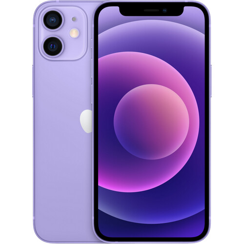 Refurbished iPhone 12 mini 64GB Paars (Licht gebruikt) Tweedehands