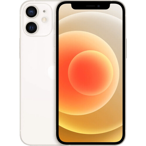 Refurbished iPhone 12 mini 64GB Wit (Licht gebruikt) Tweedehands