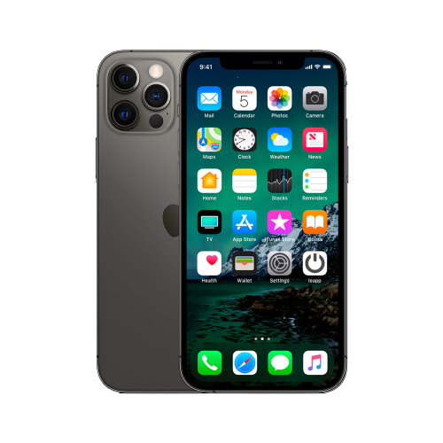Refurbished iPhone 12 Pro Max 128 GB Grafiet Als nieuw