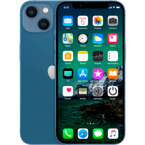 Refurbished iPhone 13 128 GB Blauw Als nieuw