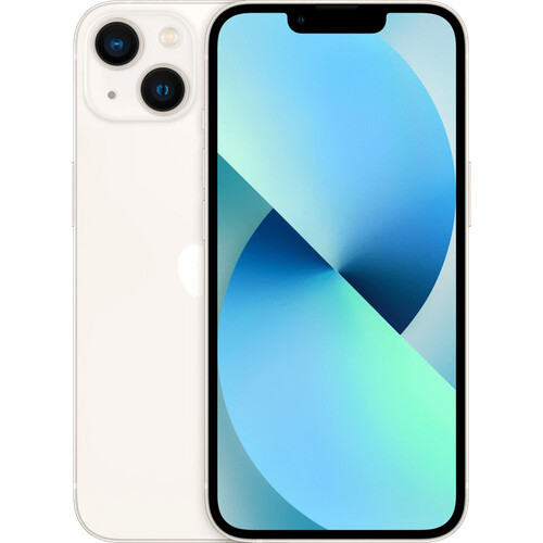 Refurbished iPhone 13 256GB Starlight (Licht gebruikt) Tweedehands