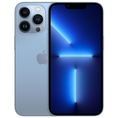 Refurbished iPhone 13 Pro 128 GB Blauw Als nieuw + Nieuwe batterij