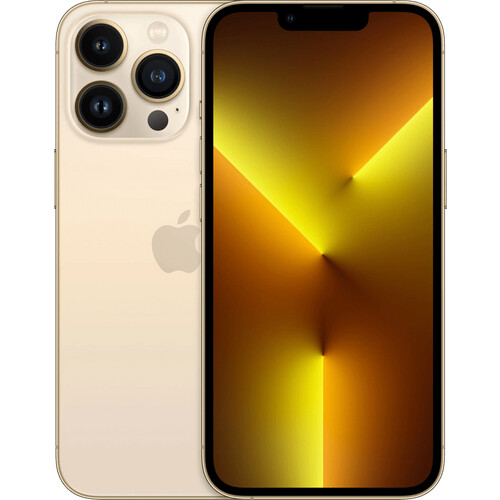 Refurbished iPhone 13 Pro 128GB Goud (Licht gebruikt) Tweedehands