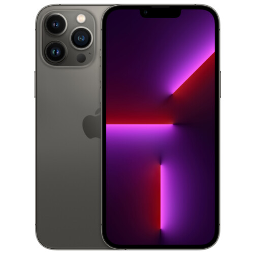 Refurbished iPhone 13 Pro Max 128 GB Grafiet Als nieuw + Nieuwe batterij Tweedehands