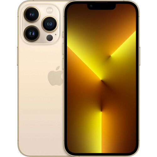 Refurbished iPhone 13 Pro Max 128GB Goud (Licht gebruikt) Tweedehands
