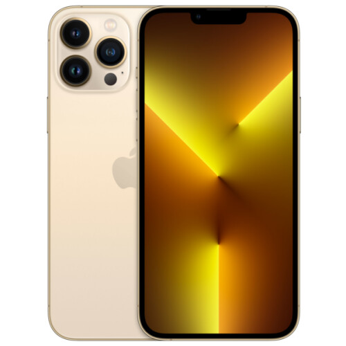 Refurbished iPhone 13 Pro Max 256 GB Goud Als nieuw + Nieuwe batterij Tweedehands