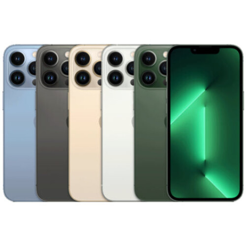 Refurbished iPhone 13 Pro Max 512 GB Goud Als nieuw + Nieuwe batterij