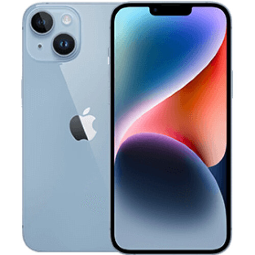 Refurbished iPhone 14 128 GB Blauw Gebruikt Tweedehands