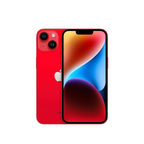 Refurbished iPhone 14 128 GB Rood Als nieuw