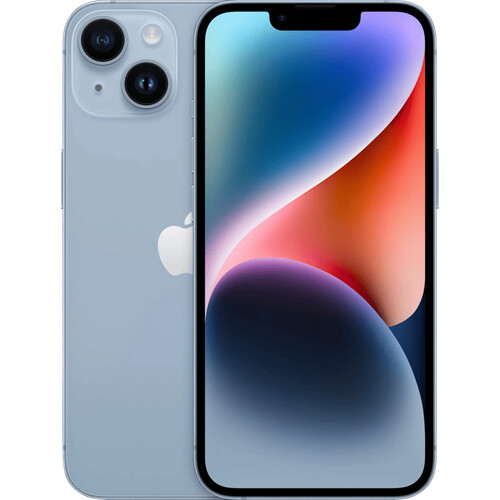 Refurbished iPhone 14 128GB Blauw (Zichtbaar gebruikt)
