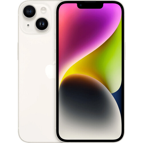 Refurbished iPhone 14 128GB Wit (Zo goed als nieuw) Tweedehands