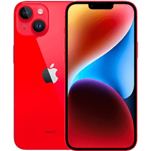 Refurbished iPhone 14 Plus 128 GB Rood Licht gebruikt Tweedehands