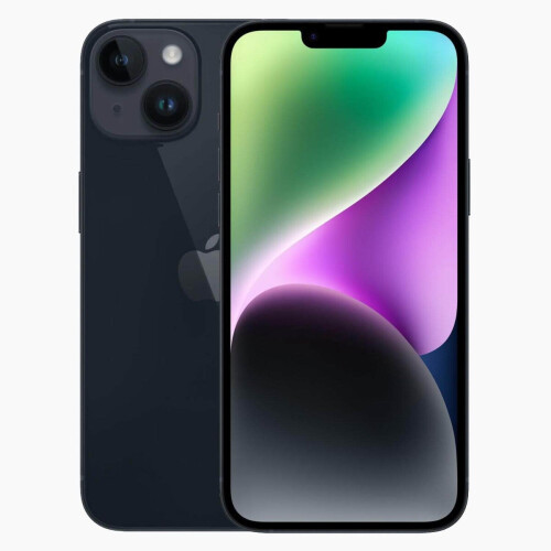 Refurbished iPhone 14 Plus 128 GB Zwart Licht gebruikt Tweedehands