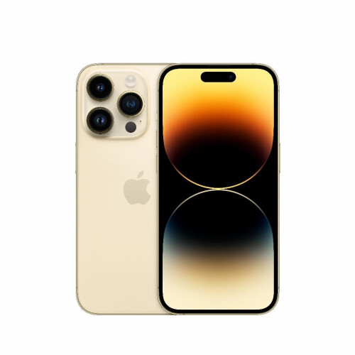 Refurbished iPhone 14 Pro 128 GB Goud Als nieuw Tweedehands