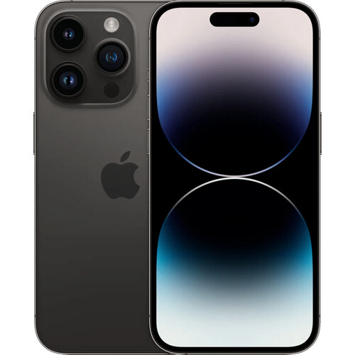 Refurbished iPhone 14 Pro 128GB Zwart (Zo goed als nieuw) Tweedehands