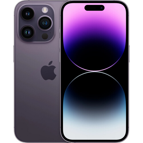 Refurbished iPhone 14 Pro 256GB Paars (Licht gebruikt) Tweedehands