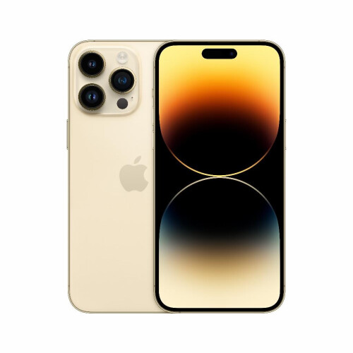 Refurbished iPhone 14 Pro Max 128 GB Goud Als nieuw Tweedehands