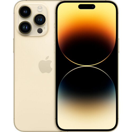 Refurbished iPhone 14 Pro Max 128GB Goud (Licht gebruikt) Tweedehands