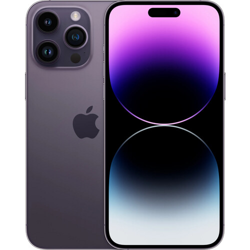 Refurbished iPhone 14 Pro Max 128GB Paars (Zo goed als nieuw) Tweedehands