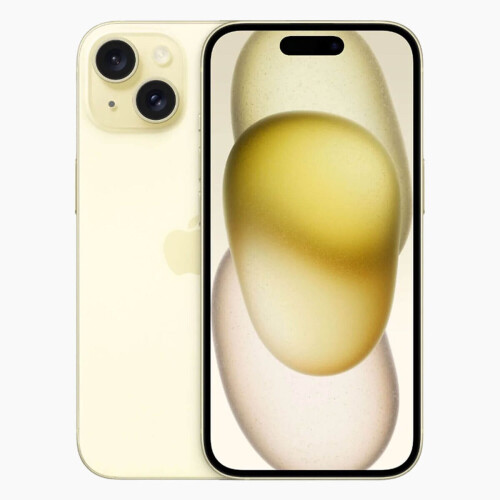 Refurbished iPhone 15 128 GB Geel Als nieuw
