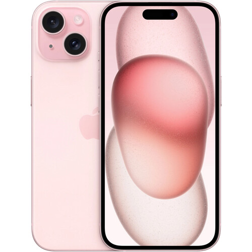 Refurbished iPhone 15 128GB Roze (Licht gebruikt) Tweedehands