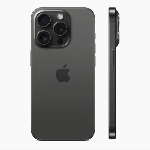 Refurbished iPhone 15 Pro 128 GB Titanium Zwart Gebruikt Tweedehands