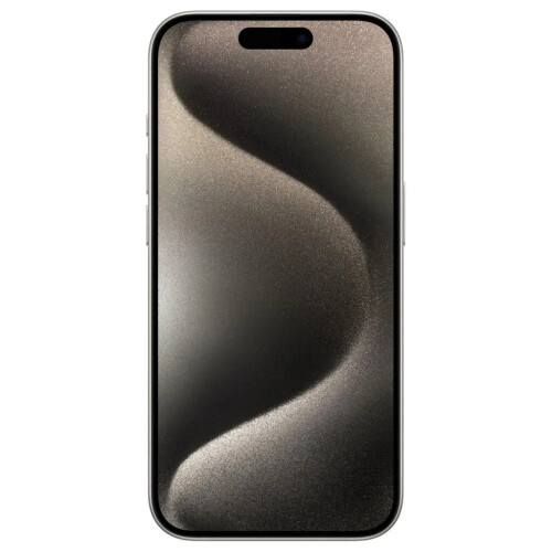 Refurbished iPhone 15 Pro 1tb Titanium Zilver Als nieuw Tweedehands