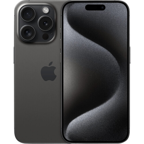 Refurbished iPhone 15 Pro 256GB Black Titanium (Zo goed als nieuw) Tweedehands