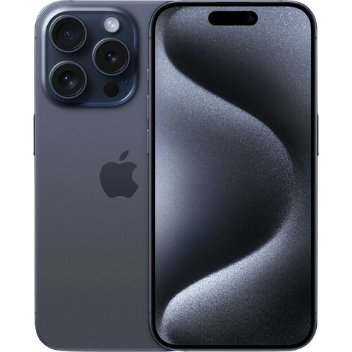 Refurbished iPhone 15 Pro 512GB Blue Titanium (Licht gebruikt) Tweedehands