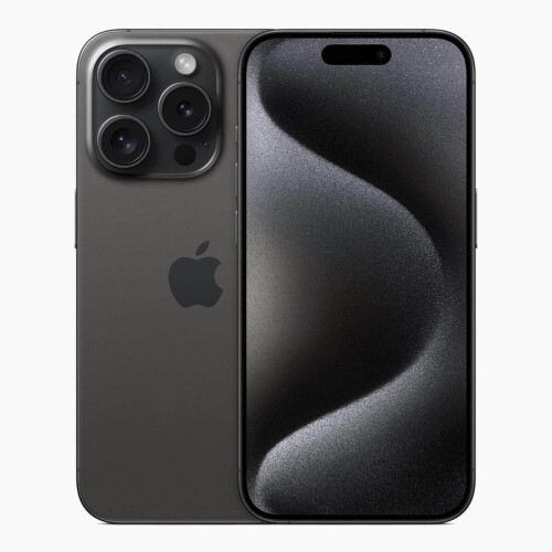 Refurbished iPhone 15 Pro Max 256 GB Titanium Zwart Licht gebruikt Tweedehands